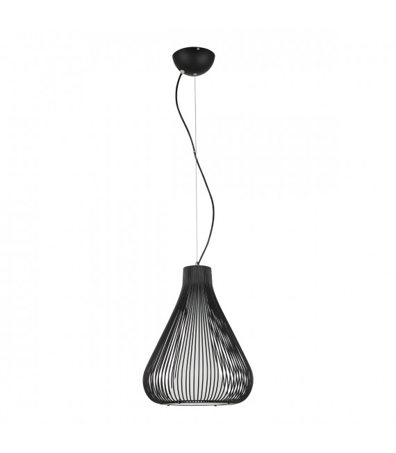 Lampada a sospensione industriale e retrò Inksis Black