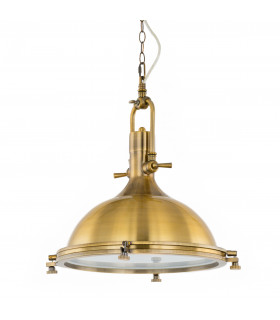 Colgante industrial y retro Madison Bronce antiguo