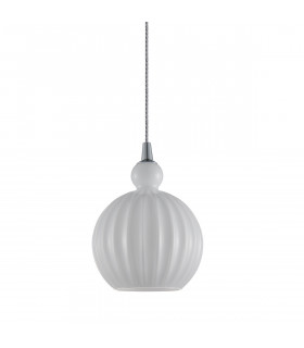 Moderne Pendelleuchte Biron Chrome