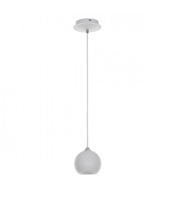 Moderna lampada a sospensione James WH bianca