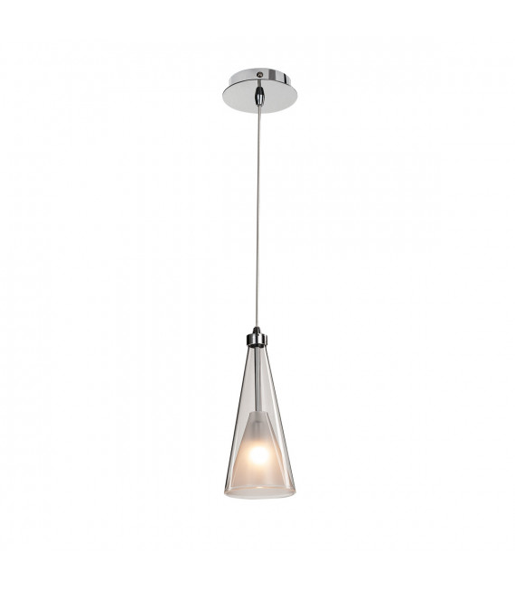 Modern hanging lamp Butio Chrome