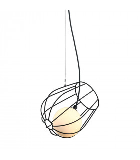 Moderna lampada a sospensione Melisa Black