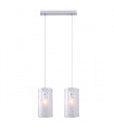Rico Chrome 2-Light Modern Pendant