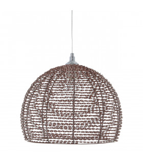 Lampada a sospensione moderna Justin Chrome, rame