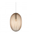 Modern pendant light Parlo Chrome in metal