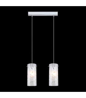 Moderna lampada a sospensione Danni Chrome