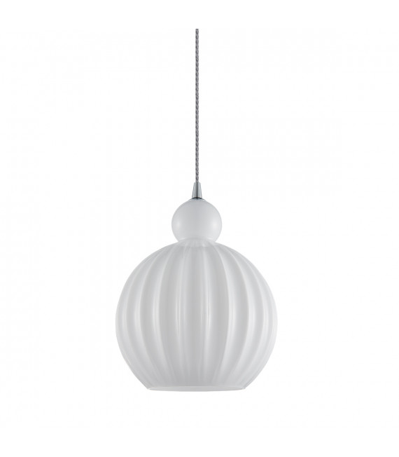 Moderna lampada a sospensione Biron Chrome