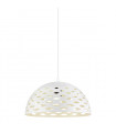 Suspension moderne Armand blanc