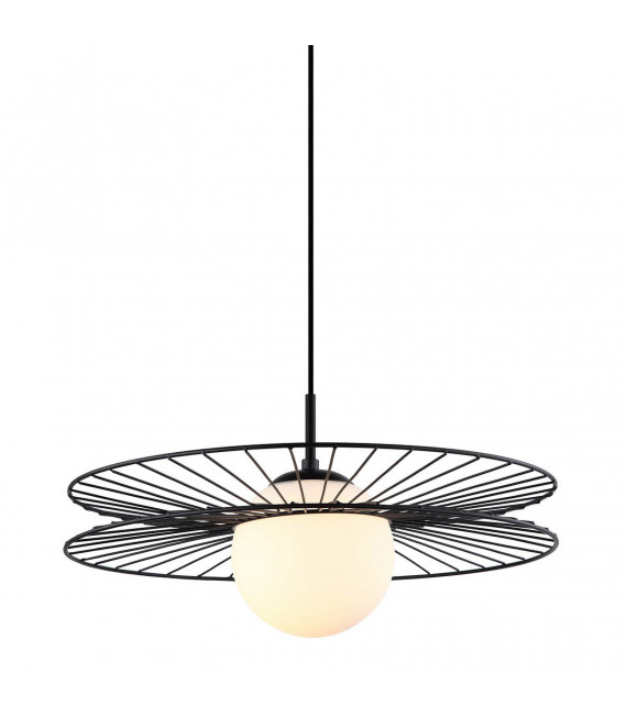 Lámpara colgante moderna Sandy Black