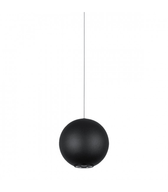 Lámpara colgante moderna Neutron Black