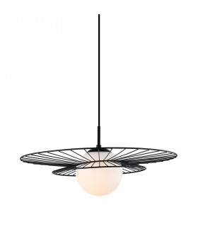 Moderna lampada a sospensione Alison Black