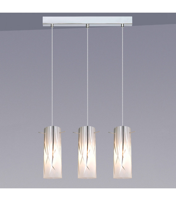 Moderna lampada a sospensione Kosma Chrome