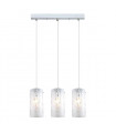 Suspension moderne Valve Chrome 3 ampoules