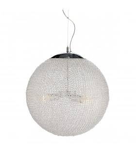Sky Chrome 1-Light Modern Pendant