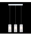 Danni Chrome 3-Light Modern Pendant