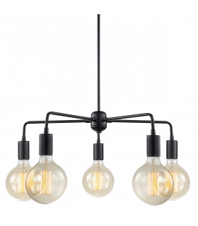 Moderne Pendelleuchte Malene Black