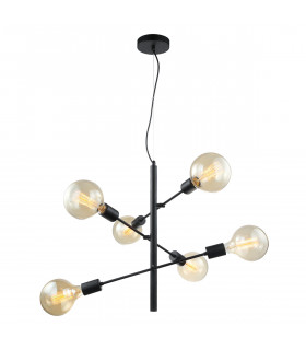 Modern pendant light Madalyn Black