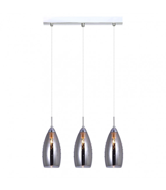 Lámpara colgante moderna Grace Chrome