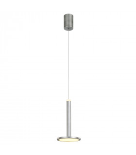 Moderne Pendelleuchte Oliver Satin Nickel