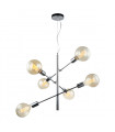 Suspension moderne Madalyn Chrome