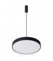 Orbital modern pendant lamp in metal