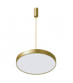 Orbital Sablé golden metal pendant lamp