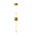 Modern pendant lamp Halling Copper in glass