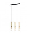 Suspension moderne Torla Noir en acier