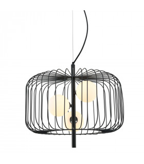 Modern hanging lamp Daren Black