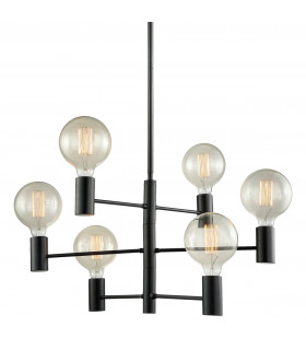 Moderne Pendelleuchte Veva Black