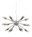 Modern hanging lamp Theo Chrome