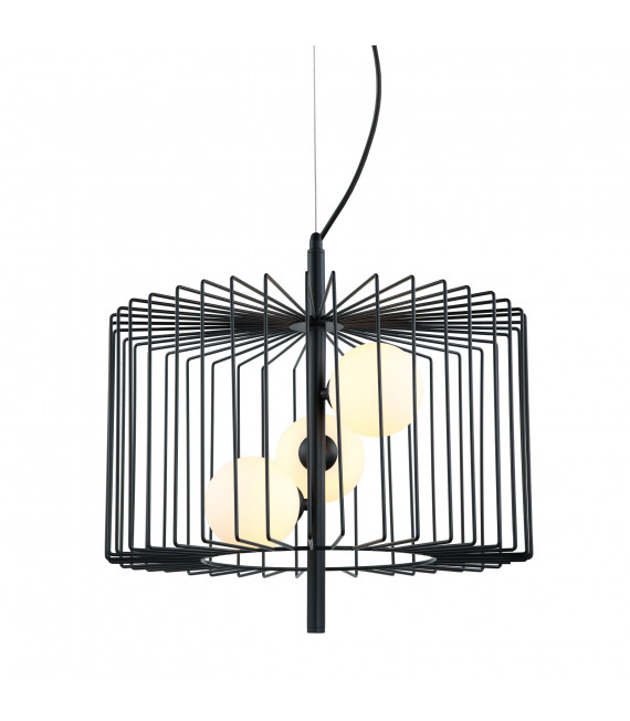Moderne Pendelleuchte Daren Black