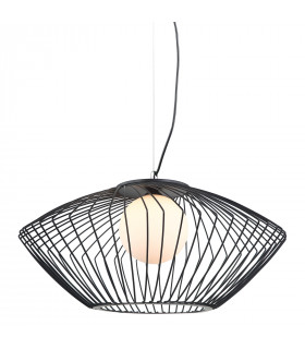 Moderne Pendelleuchte Zeno Black