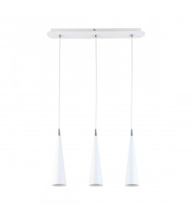 Moderna lampada a sospensione Pietro WH bianca
