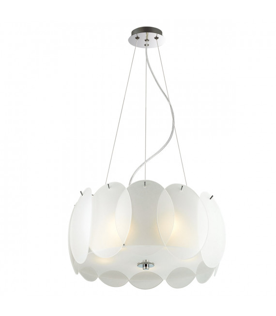 Modern white Esseo hanging lamp