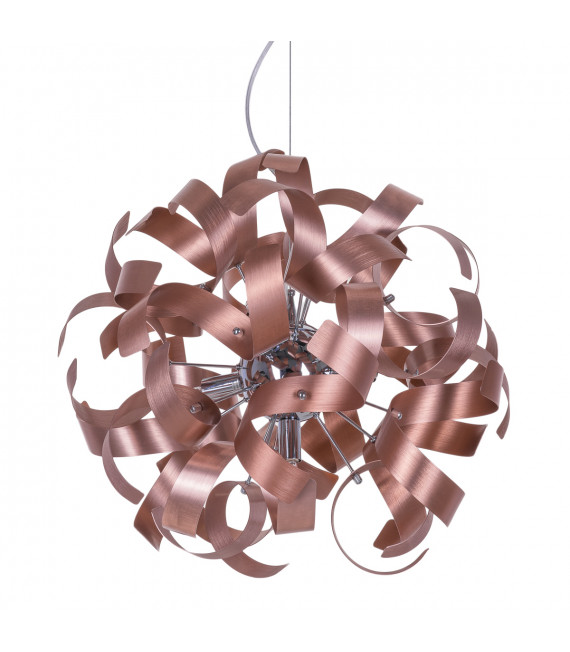 Lámpara colgante moderna Carrick Copper