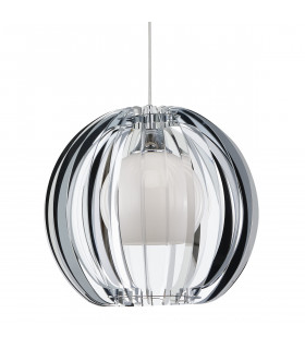 Moderna lampada a sospensione Sabella Chrome