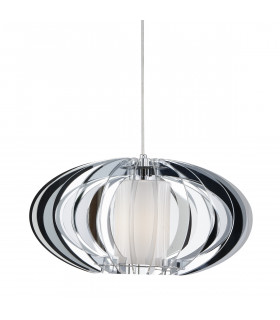 Suspension moderne Sabella Chrome 1 ampoule