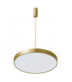 Modern hanging lamp Orbital Sablé gold