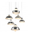 Suspension moderne Antilia Chrome