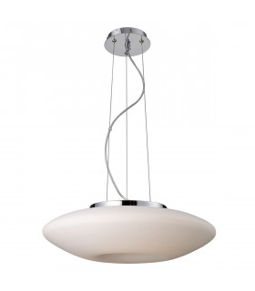 Moderna lampada a sospensione Graham Chrome