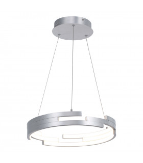 Moderne Pendelleuchte Velar Oxidiertes Silber