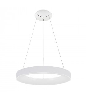 Suspension Giulia white in acrylic