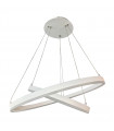 Suspension moderne Jovita blanc