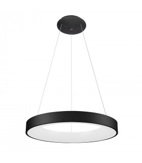 Modern hanging lamp Giulia Black, acrylic