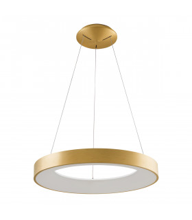 Moderne Pendelleuchte Giulia Gebürstetes Gold