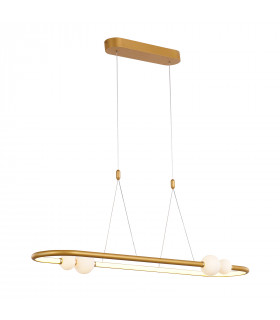 Moderne Pendelleuchte Lozanna Antike Bronze