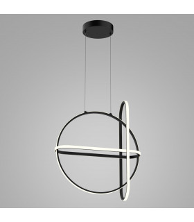 Moderne Pendelleuchte Cerrila Black