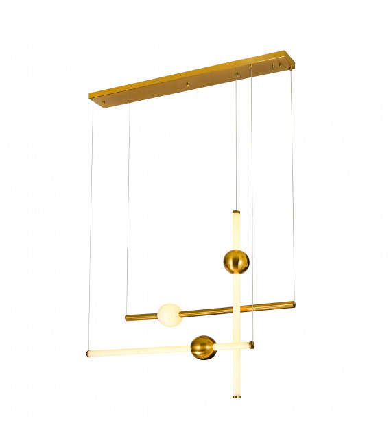 Lampada a sospensione moderna Halling Copper