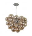 Suspension moderne Bento Chrome